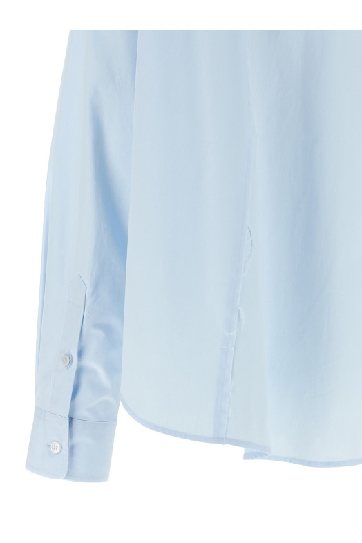 Рубашка из поплина СИНЯЯ MM6 MAISON MARGIELA S52DT0064M35480501