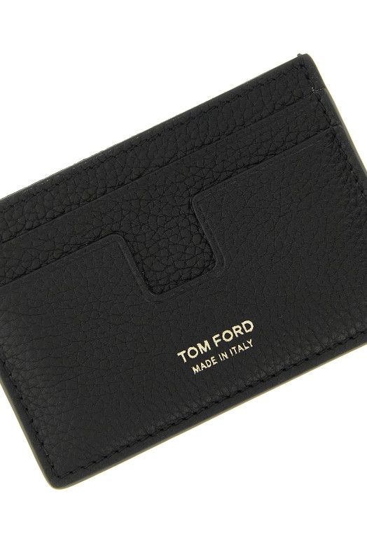 Картодержатель с кованой отделкой, черный TOM FORD Y0232LCL158GNAA