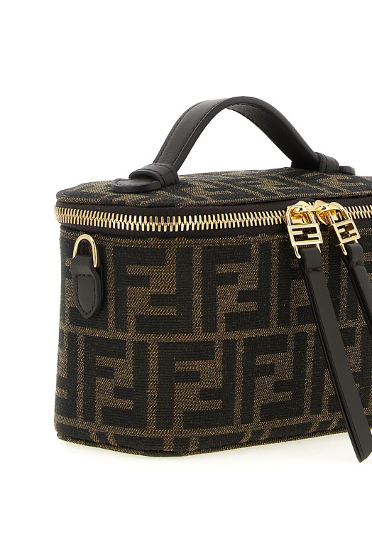 'Fendi Vanity' handbag Brown
