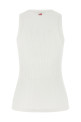 'Rib tank' top White
