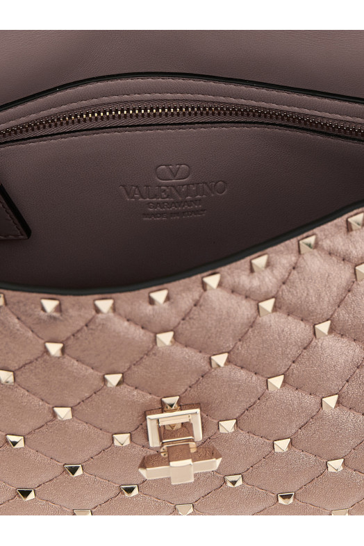 Valentino Garavani 'Rockstud Spike' shoulder bag Pink