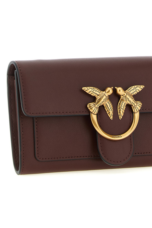 Кошелек на цепочке «Love Simply» бордовый 100062A0F1R49Q