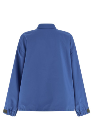 Tech canvas windbreaker  BLUE