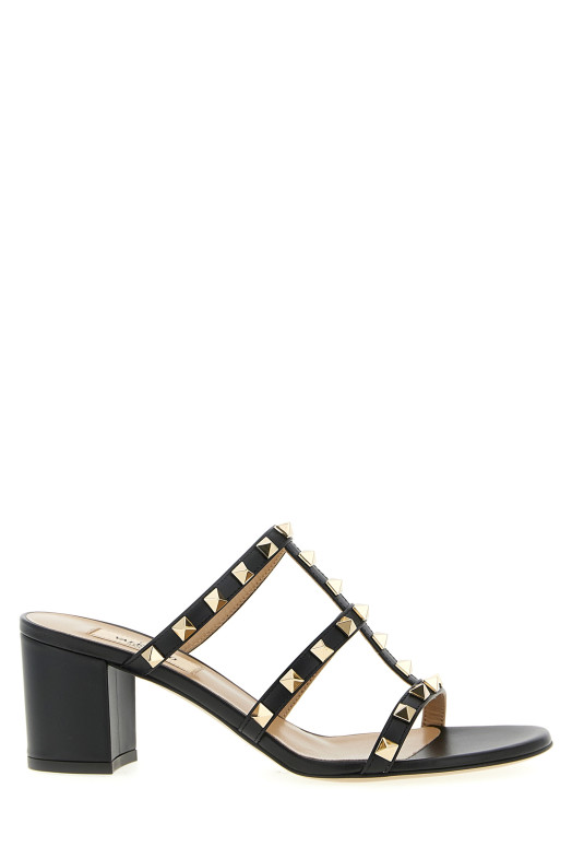 Valentino Garavani 'Rockstud' sandals Black