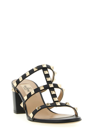 Valentino Garavani 'Rockstud' sandals Black