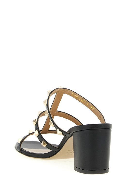 Valentino Garavani 'Rockstud' sandals Black
