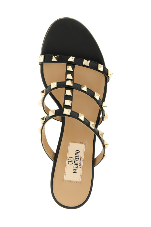 Valentino Garavani 'Rockstud' sandals Black