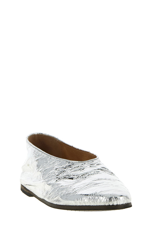 Балетки «Coltellaccio» Серебристые MW2105P05561L