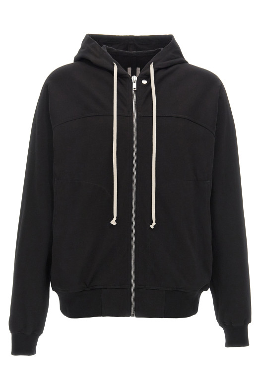 'Windbreaker' hoodie Black