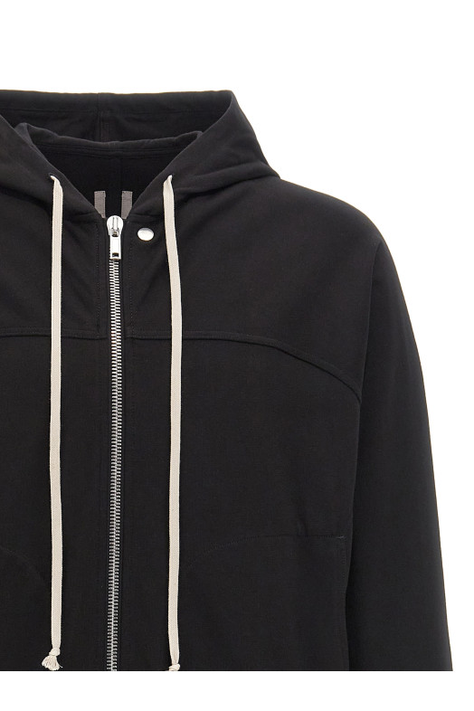 'Windbreaker' hoodie Black