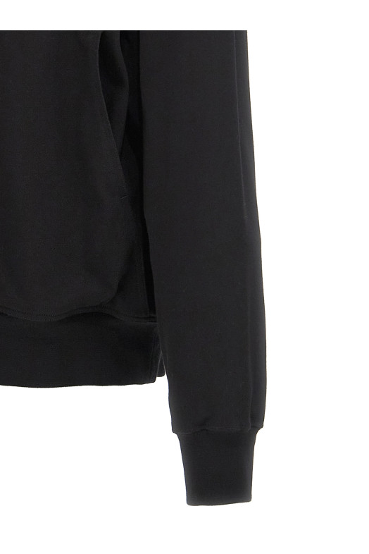 'Windbreaker' hoodie Black