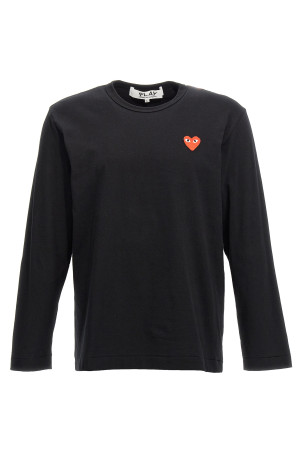 Logo patch t-shirt Black