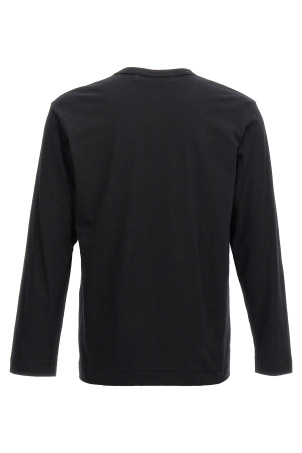 Logo patch t-shirt Black