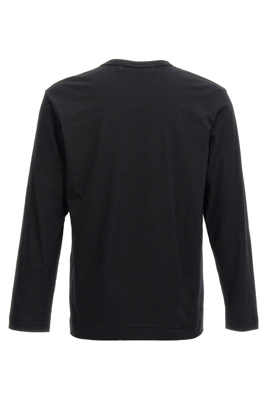 Logo patch t-shirt Black