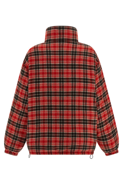 Двусторонняя куртка с логотипом на груди, разноцветная MIU MIU ML1382SOOO18RBF0789