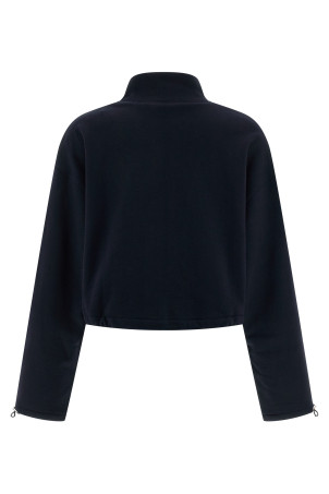 Nylon pocket sweatshirt Blue