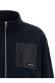 Nylon pocket sweatshirt Blue