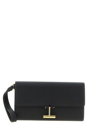 Hammered clutch Black