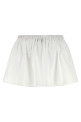Юбка из поплина Белая MIU MIU MG2643SOOO10RGF0009