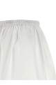 Юбка из поплина Белая MIU MIU MG2643SOOO10RGF0009