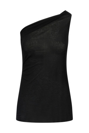 'Athena T' top Black