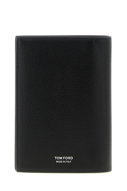 'T Line' passport holder Black
