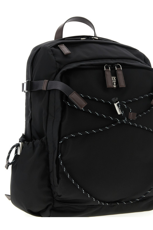 Рюкзак «Prada Speedrock» Черный 2VZ122VOOO2DMGF0002