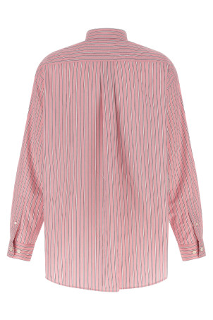 'button down' striped shirt Pink