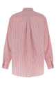 'button down' striped shirt Pink