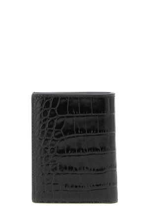 Cardholder stmpa crocodile Black