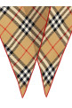 Check silk scarf Multicolor