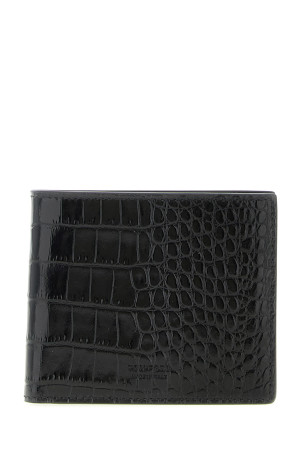Crocodile wallet Black