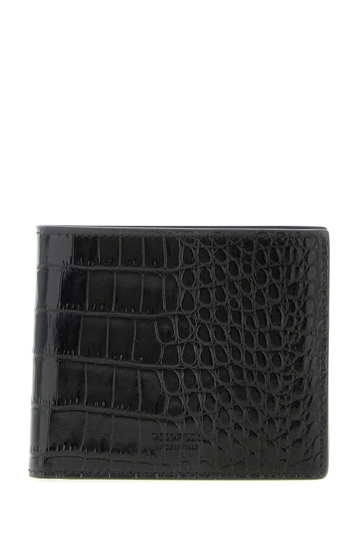 Crocodile wallet Black