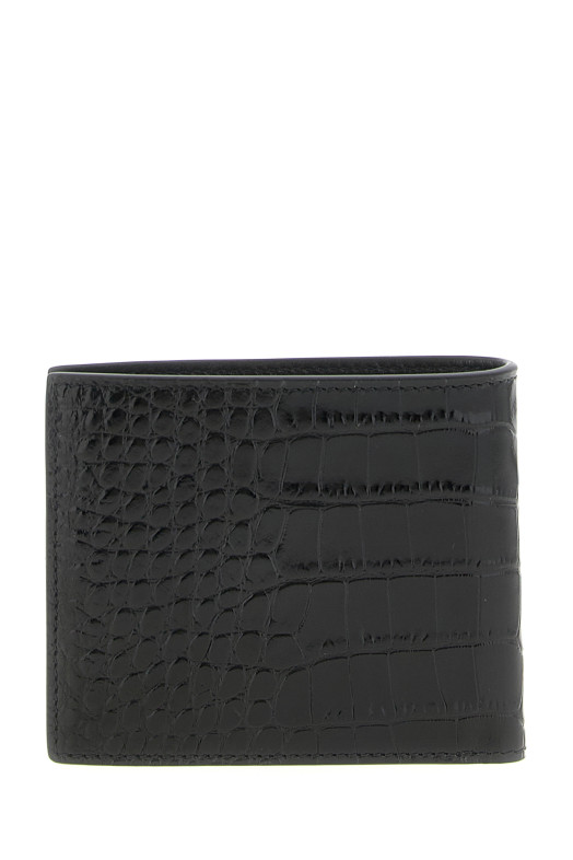 Crocodile wallet Black