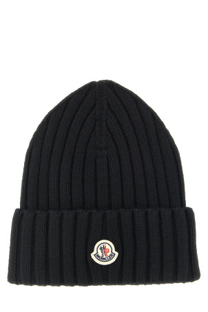 Шапка з логотипом Чорна MONCLER L10933B00036A9327999