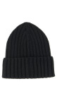 Logo patch beanie Black