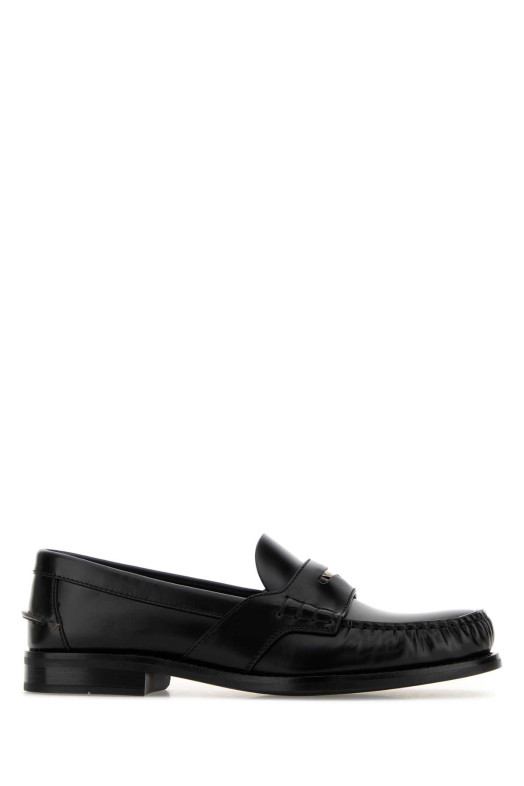 Black leather loafers Black PRADA (1D820NFA020055)