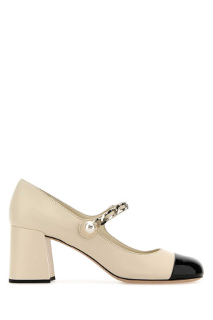 Ivory leather pumps MIU MIU (5I248DFY0653L4I)