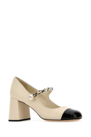 Ivory leather pumps MIU MIU (5I248DFY0653L4I)