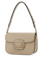 Beige leather medium Gucci Horsebit 1955 shoulder bag GUCCI (6022041AAV5)