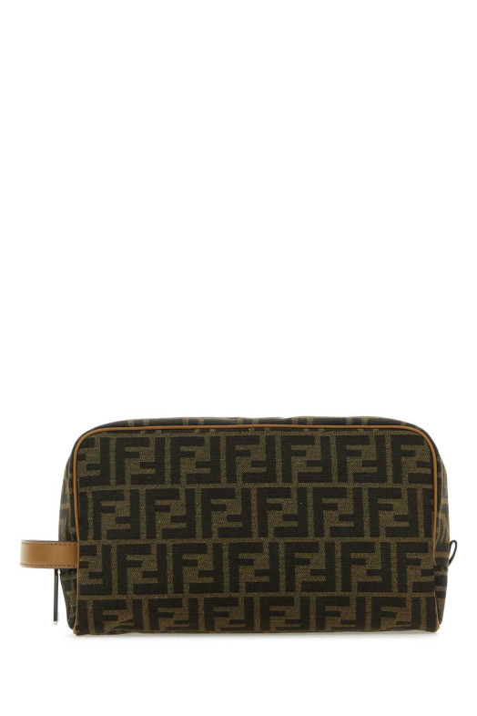 Embroidered fabric FF beauty case FENDI (7N0141ALWK)