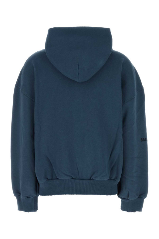 Blue cotton sweatshirt BALENCIAGA (833377TSVP5)
