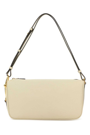 Ivory leather medium Gucci Half Horsebit shoulder bag GUCCI (860787AAFDM)