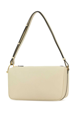 Ivory leather medium Gucci Half Horsebit shoulder bag GUCCI (860787AAFDM)