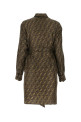 Printed satin shirt dress FENDI (FDB613A8G3)
