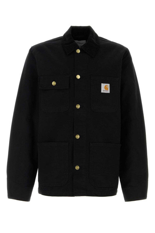 Black cotton Michigan Coat CARHARTT WIP (I031519)