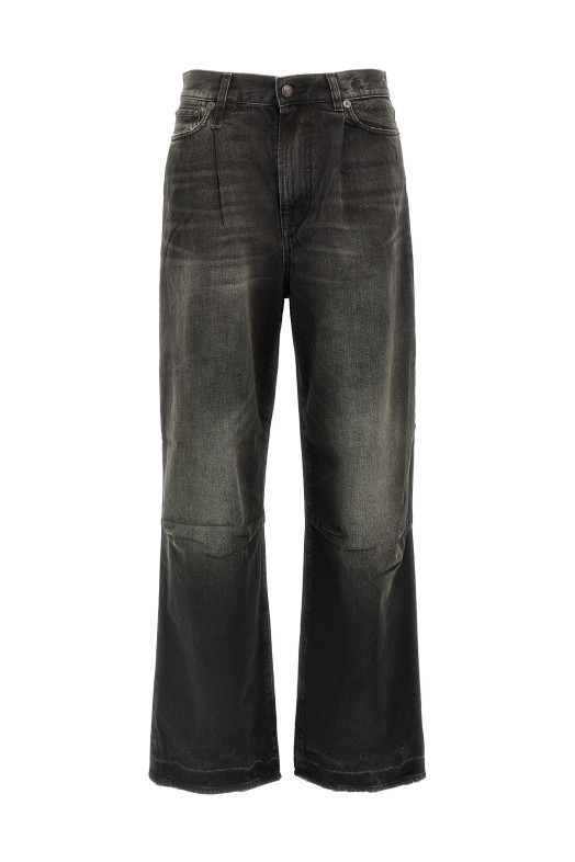 'Wayne Articulated Knee' jeans Black