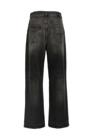 'Wayne Articulated Knee' jeans Black