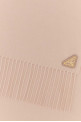 Powder pink silk blend scarf PRADA (1FS0652COP)