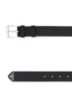 Black leather belt Black PRADA (2CC672053)